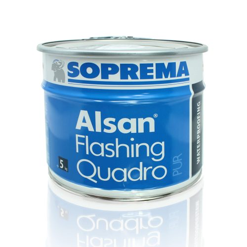 Soprema ALSAN FLASHING QUADRO 5kg ablakszürke