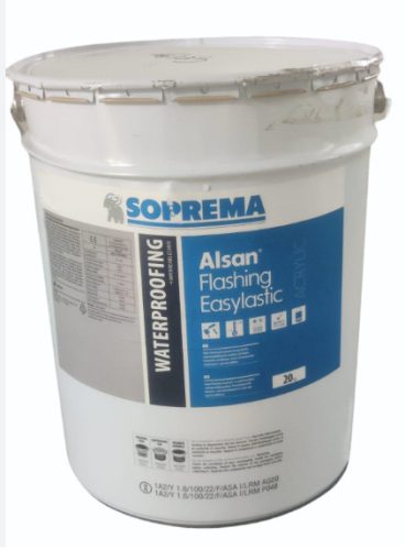 Soprema ALSAN FLASHING EASYLASTIC 5 kg fekete