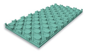 Austrotherm Padlóhőszigetelő elem 100x50x10 cm